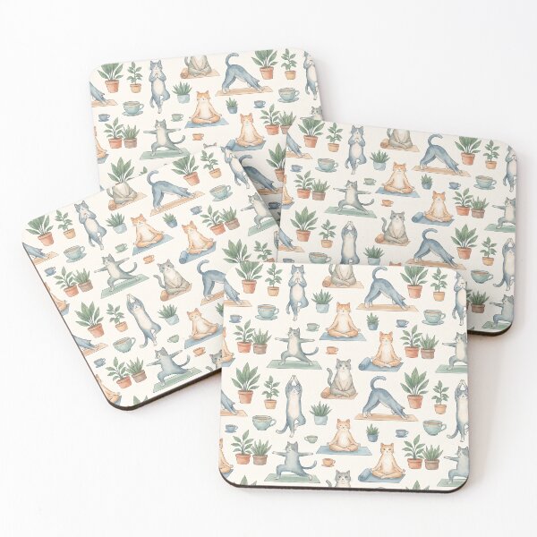 Item preview, Cat yoga meditaion relax  designed and sold by Wowbuystore.