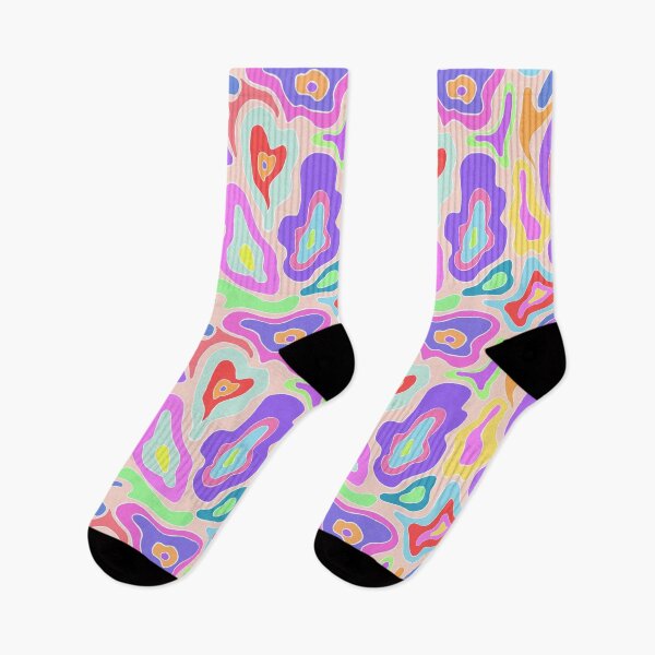 Item preview, Retro Groovy Abstract Swirls designed and sold by wissal.studio.