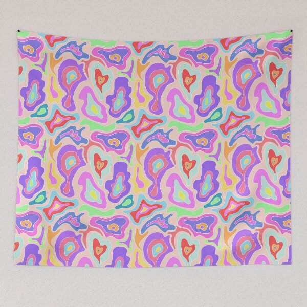 Item preview, Retro Groovy Abstract Swirls designed and sold by wissal.studio.