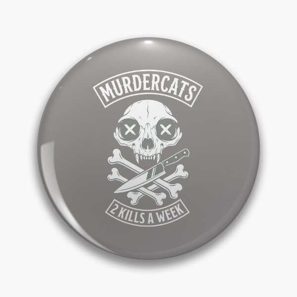 Item preview, Murdercats 2 Kills A Week Skull Patch Tee-6 designed and sold by LWright123.