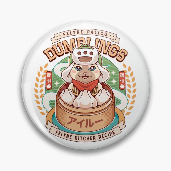 Item preview, Felyne Palico Dumplings designed and sold by Lagelantee.