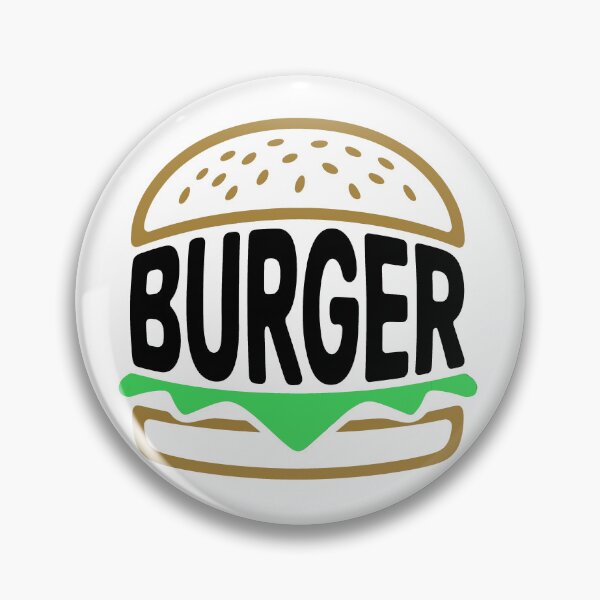 Artikelvorschau, Burger-Schriftzug, Cheeseburger, Feinschmecker, Retro entworfen und verkauft von LoFizzy.