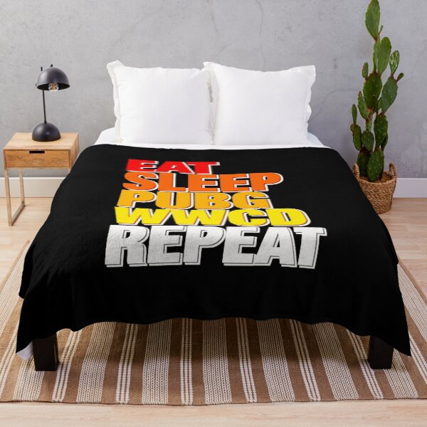 Item preview, Eat, Sleep, Pubg, Wwcd, Repeat designed and sold by PatriciaNavar.