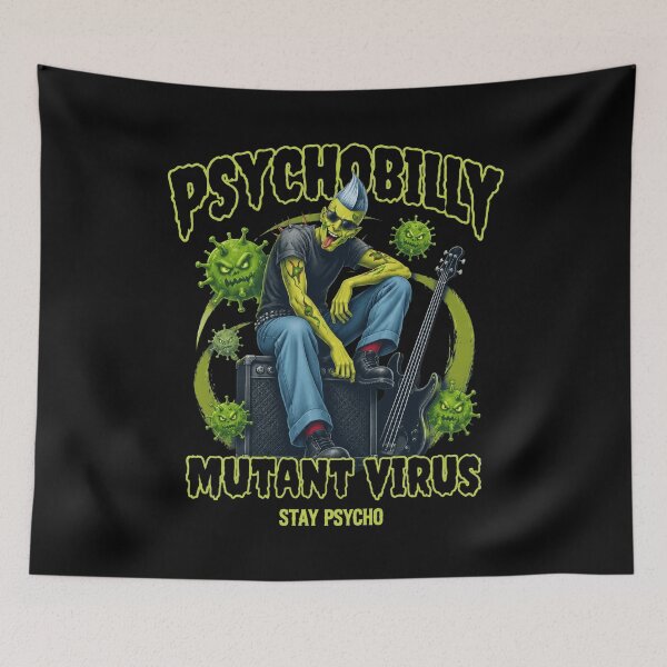 Item preview, Psychobilly Mutant Virus designed and sold by GeorgeKelly95.