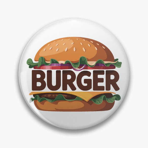 Artikelvorschau, Burger-Schriftzug, Cheeseburger, Feinschmecker, Retro entworfen und verkauft von LoFizzy.