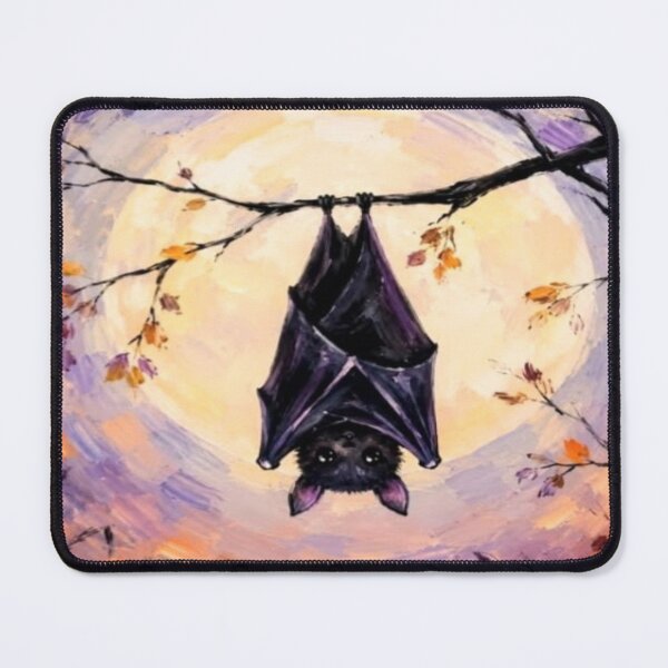 Item preview, Cute Bat Hanging On Branch Artwork designed and sold by NivyasArtistry.