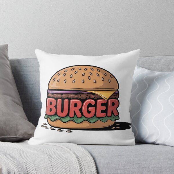 Item preview, Burgers Script Lettering Cheeseburger Foodie Retro designed and sold by LoFizzy.