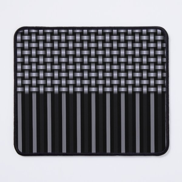 Item preview, Weave Lines Pattern Purple Black designed and sold by ArtbyDebbieC.