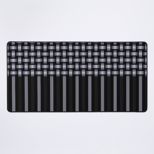 Item preview, Weave Lines Pattern Purple Black designed and sold by ArtbyDebbieC.