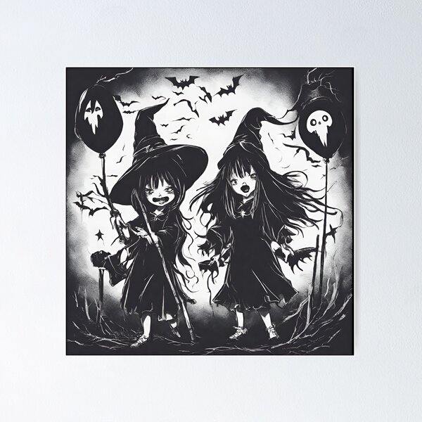 Item preview, Dark Gothic Witches – Spooky Halloween Fantasy designed and sold by Blink Art Studio.