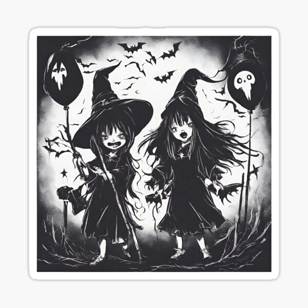 Item preview, Dark Gothic Witches – Spooky Halloween Fantasy designed and sold by Blink Art Studio.