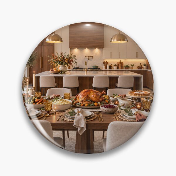 Artikelvorschau, Moderne Thanksgiving-Küchenkulisse entworfen und verkauft von TXLou.