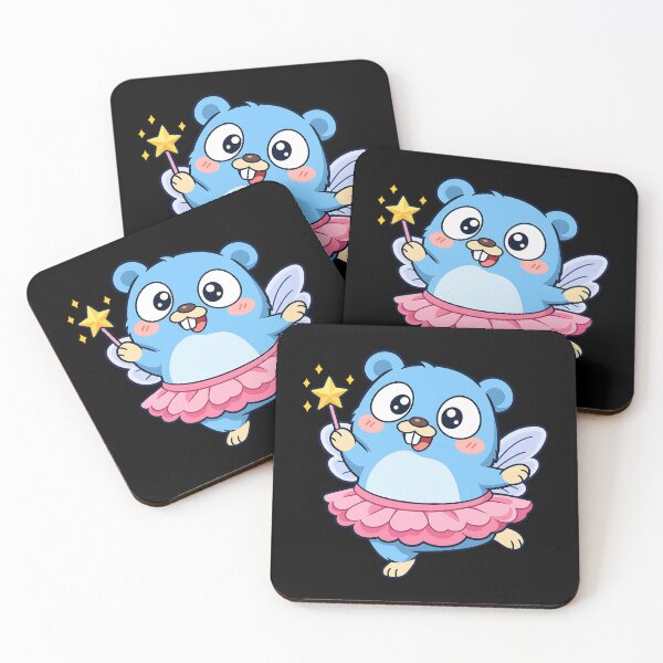 Item preview, Golang gopher mascot fairy designed and sold by Olena Du.