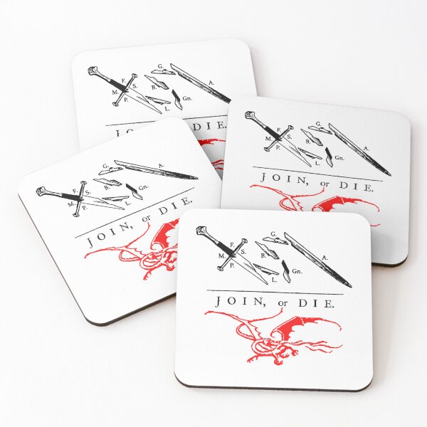 Item preview, Join Or Die  Smaug designed and sold by GeorgetteWest.