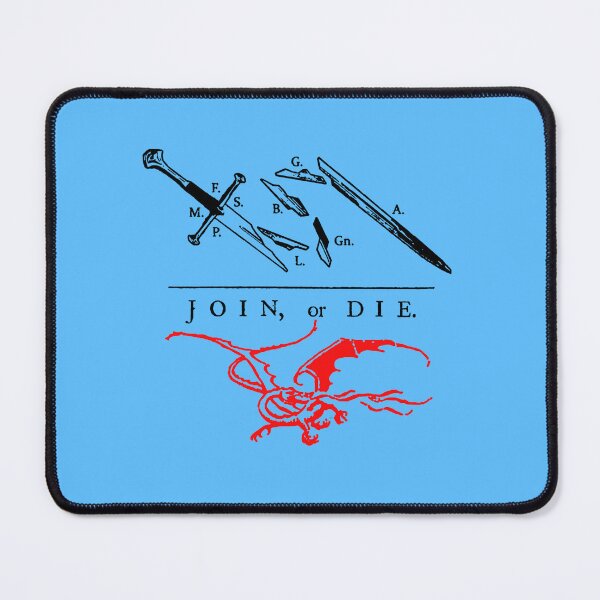 Item preview, Join Or Die Smaug designed and sold by GeorgetteWest.