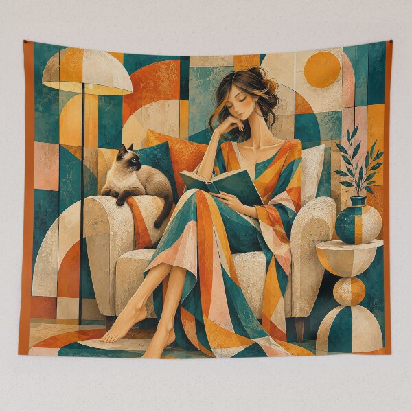 Item preview, Siamese Calm designed and sold by Ilona Abou-Zolof.