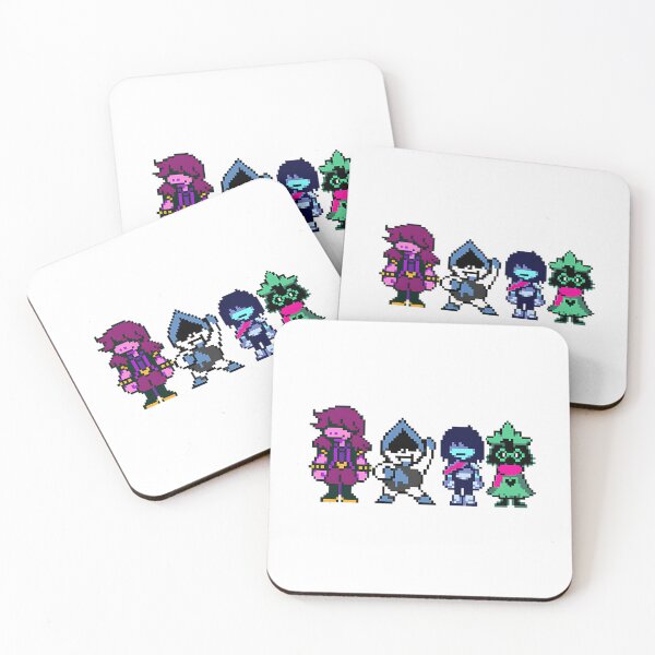 Item preview, Deltarune - Main Characters ( Suzie Lancer Kriss  Rasiel ) designed and sold by Tracstoree.