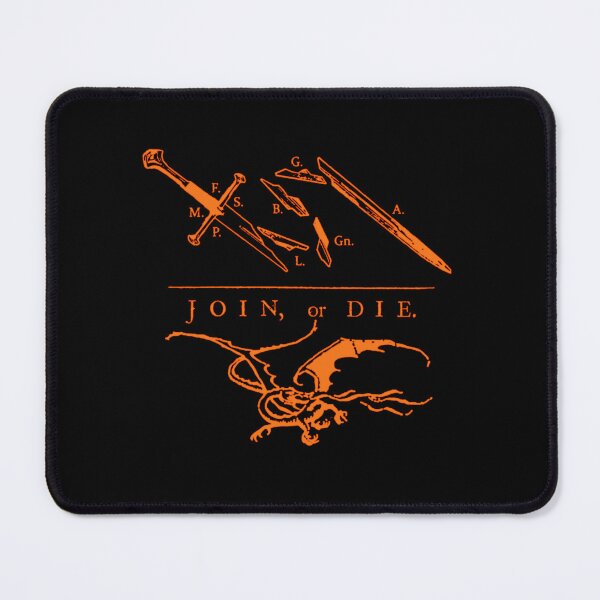 Item preview, Join Or Die Smaug Of The Ring designed and sold by GeorgetteWest.