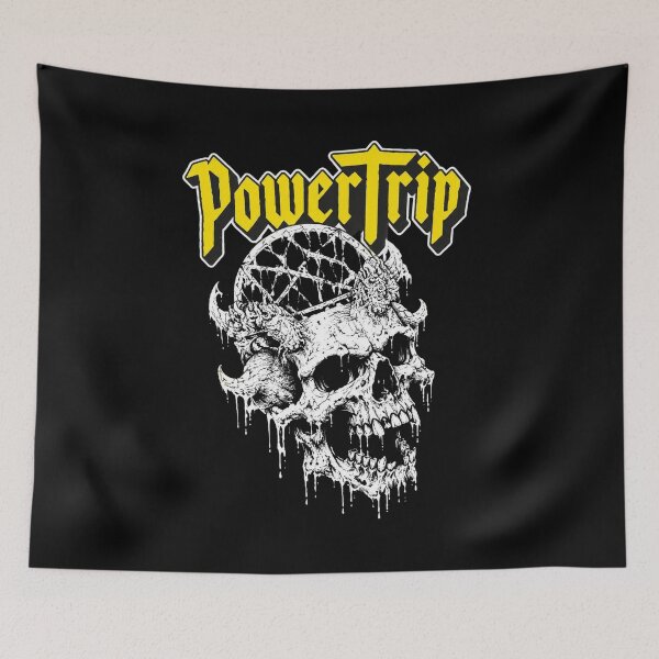 Item preview, Power Trip Skull designed and sold by GeorgeKelly95.