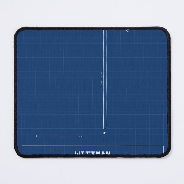 Item preview, Oshkosh OSH Airport Runway Map, Blueprint Print designed and sold by RetroFlightArt.