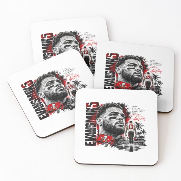 Item preview, Mike-Evans-13-Football-Legend-Black-Red designed and sold by lumiprintsart.