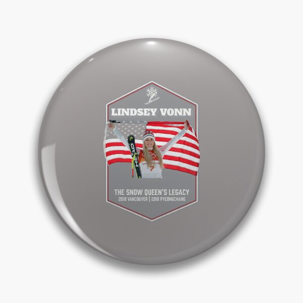 Item preview, LINDSEY VONN American Ski Legend Flag-36 designed and sold by MechthildMarx.