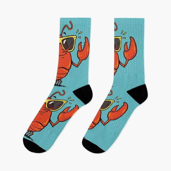 Item preview, Cool Lobster wearing Sunglasses - Funny Summer Mascot Clipart for T-Shirts & Stickers designed and sold by ElegantOutlines.
