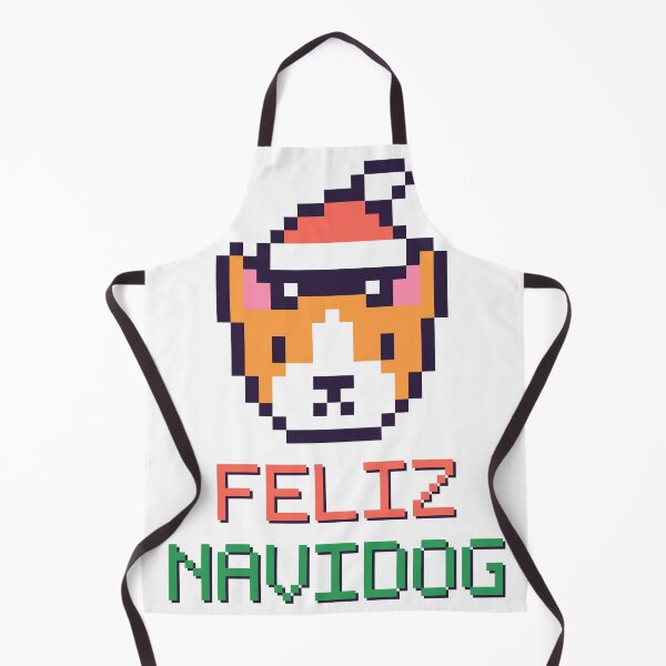 Item preview, Feliz Navidog Corgi Santa Hat designed and sold by Pixel Pantry.