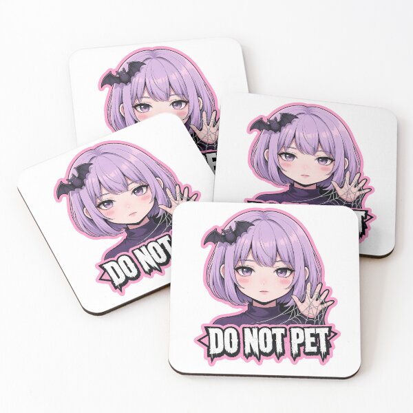 Item preview, Do Not Pet Pastel Goth Anime Girl designed and sold by shanleymartine.