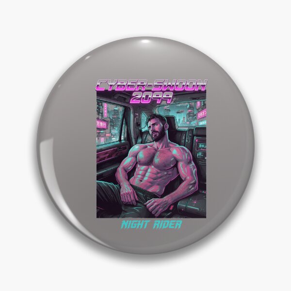 Item preview, Muscular Man in Luxury Car Interior Design-61 designed and sold by HelmeSchaefer.