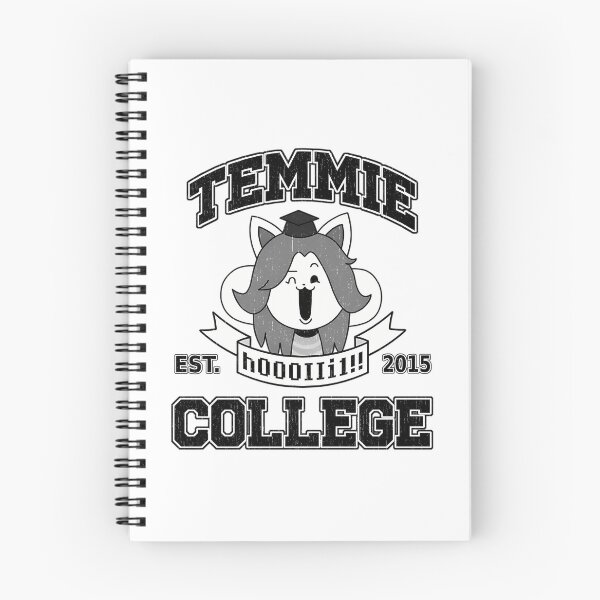 Item preview, Temmie College designed and sold by Tracstoree.