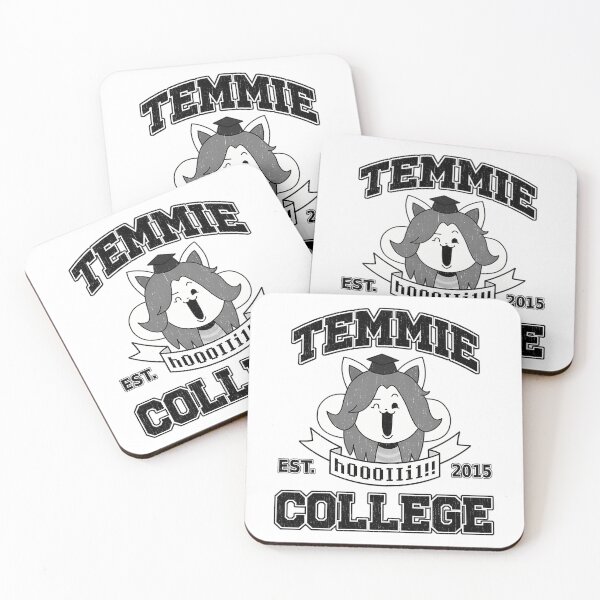 Item preview, Temmie College designed and sold by Tracstoree.