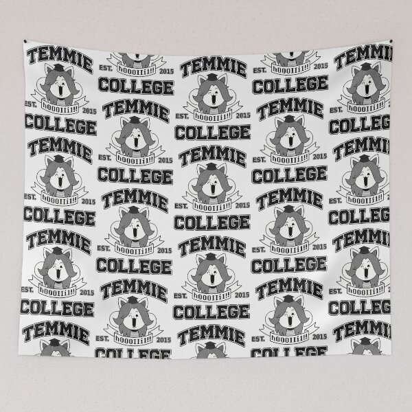 Item preview, Temmie College designed and sold by Tracstoree.