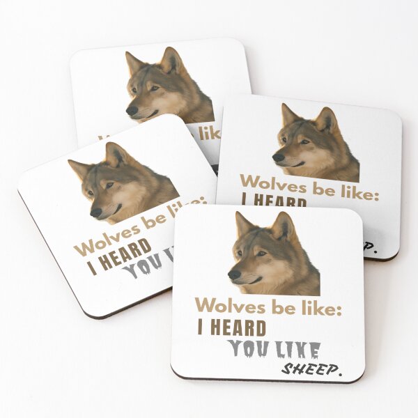 Item preview, Wolves Be Like I Heard You Like Sheep. designed and sold by ayde-inston.