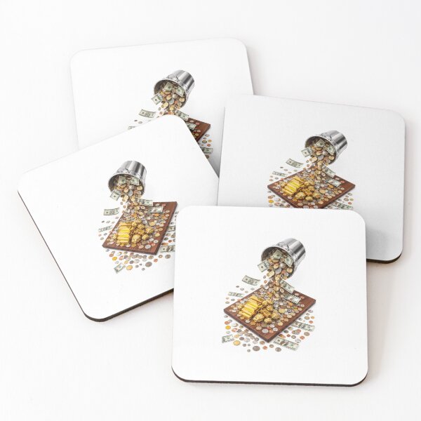 Item preview, Global Wealth and Gold – Money, Coins and Treasure designed and sold by AksNoor116.