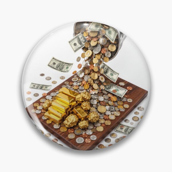 Item preview, Global Wealth and Gold – Money, Coins and Treasure designed and sold by AksNoor116.
