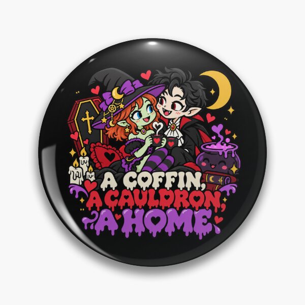 Item preview, A coffin A cauldron A home designed and sold by JamesSpring.