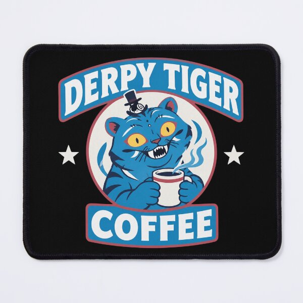 Item preview, Derpy Tiger Coffee designed and sold by Patriciabom95.