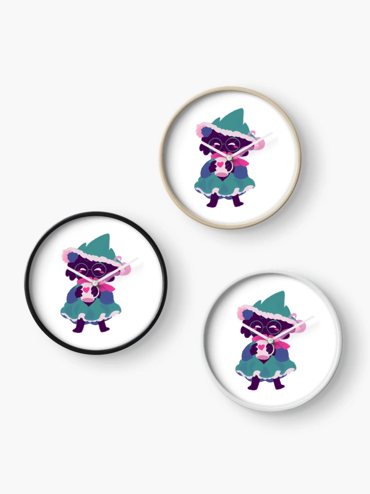 Thumbnail 3 of 4, Clock, Winter Ralsei designed and sold by Tracstoree.