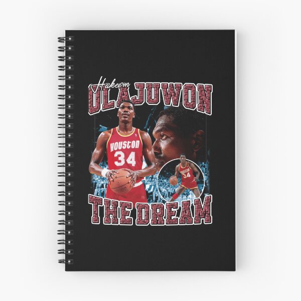 Item preview, Hakeem Olajuwon Houston Dream Vintage Collage designed and sold by Kevin Sheppard.