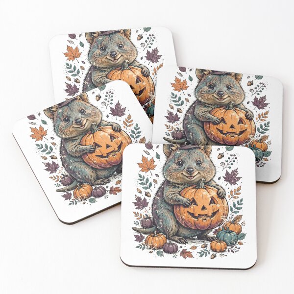 Item preview, Quokka Pumpkin Smile Club Cute Quokka T-Shirt — Happy Halloween Quokka designed and sold by AASU247.