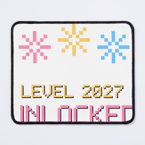 Item preview, Level 2027 Unlocked New Year Gamer Fireworks designed and sold by Pixel Pantry.