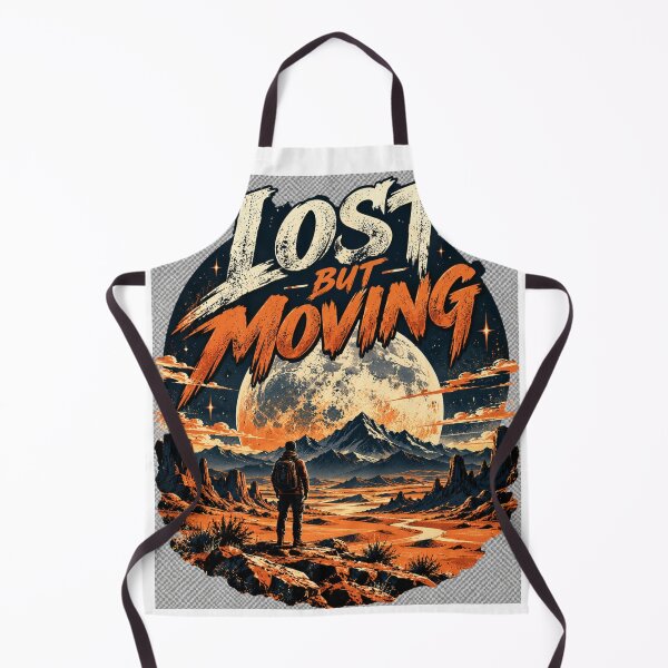 Item preview, Lost But Moving Moonlit Desert Journey designed and sold by CodePaws Creations.