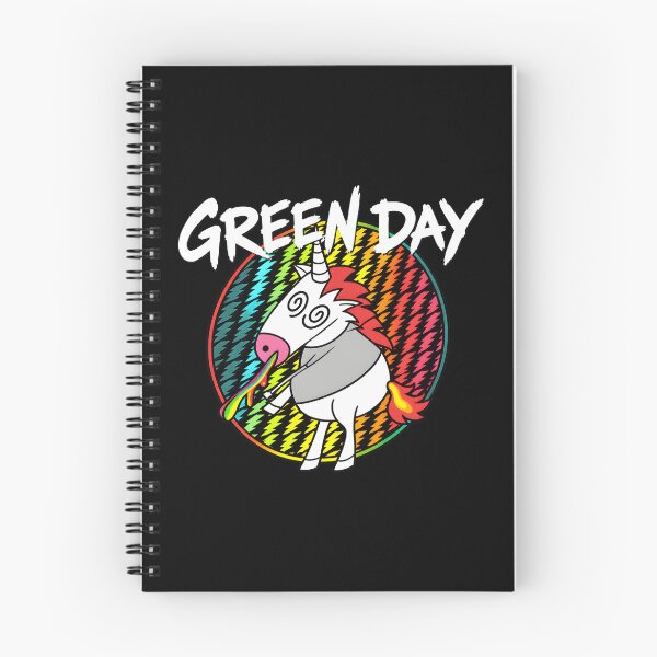 Item preview, GreenDay Unicorn Vomit Psychedelic Rock Band  designed and sold by WatercolorWhis.