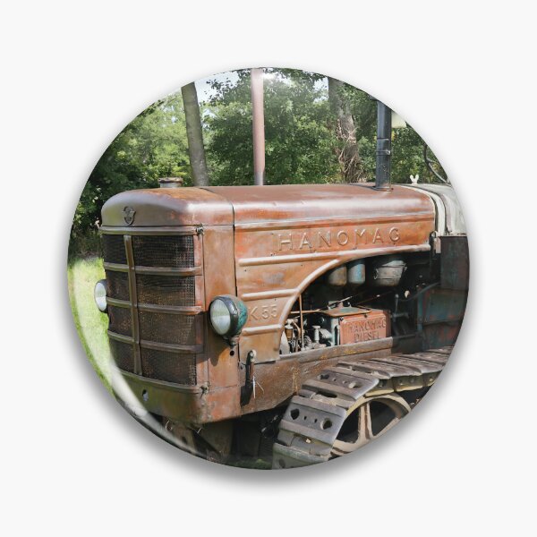 Item preview, 1956 Hanomag K 55 Kettenschlepper — Vintage German Crawler Tractor designed and sold by Peter Kraaibeek Art Gallery.