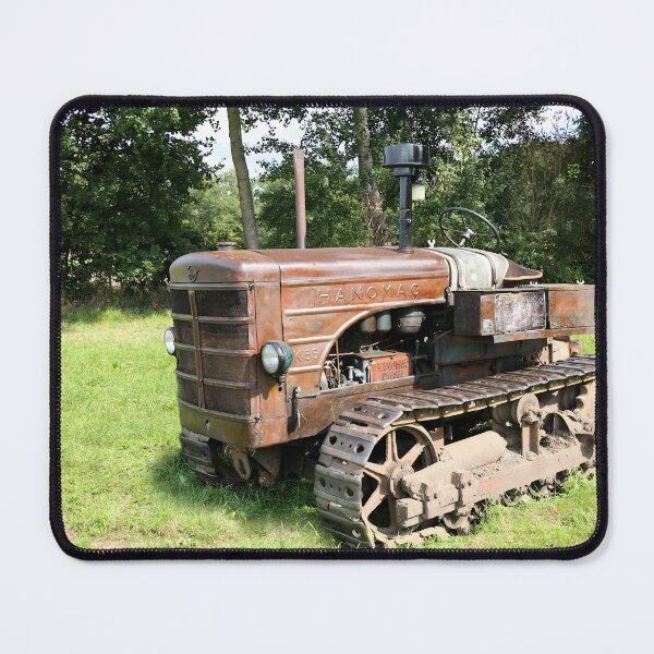 Item preview, 1956 Hanomag K 55 Kettenschlepper — Vintage German Crawler Tractor designed and sold by Peter Kraaibeek Art Gallery.