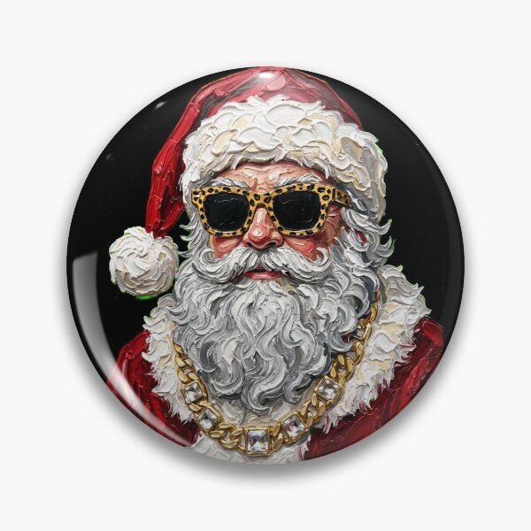 Item preview, Cool Gangsta Santa Claus  designed and sold by dudelinart.
