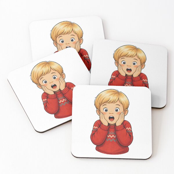 Item preview, Little Trapper's Shocked Face designed and sold by Dhenin Studio.