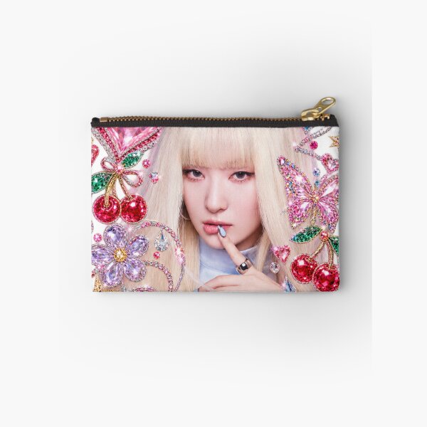 Item preview, Red Velvet Seulgi Cheetah Crystal Heart Art designed and sold by Valereekmerch.