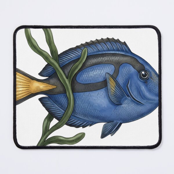 Item preview, Vintage Naturalist Blue Tang — Antique Fish Art Print designed and sold by Catch333.